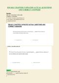 ISM 4011 CHAPTER 5 UPDATED ACTUAL QUESTIONS&NewLine;AND CORRECT ANSWERS