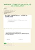 ISM 4011 FINAL EXAM UPDATED ACTUAL QUESTIONS&NewLine;AND CORRECT ANSWERS