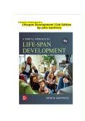 Test Bank A Topical Approach to Lifespan Development 11th Edition John W&period; Santrock ISBN 9781265179380 Questions and Answers A&plus;