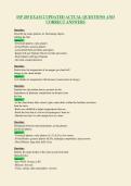 ISP 205 EXAM 2 UPDATED ACTUAL QUESTIONS AND&NewLine;CORRECT ANSWERS