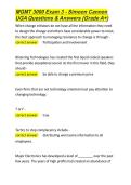 MGMT 3000 Exam 3 - Simoon Cannon UGA Questions & Answers &lpar;Grade A&plus;&rpar;&period;docx&NewLine;&NewLine;