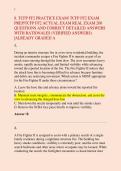  TCFP FF2 PRACTICE EXAM&sol; TCFP FF2 EXAM &NewLine;PREP&sol;TCFP FF2 ACTUAL EXAM REAL EXAM 200 &NewLine;QUESTIONS AND CORRECT DETAILED ANSWERS &NewLine;WITH RATIONALES &lpar;VERIFIED ANSWERS&rpar; &NewLine;&vert;ALREADY GRADED A