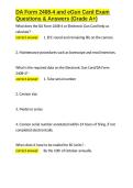 DA Form 2408-4 and eGun Card Exam Questions & Answers &lpar;Grade A&plus;&rpar;&period;docx&NewLine;&NewLine;
