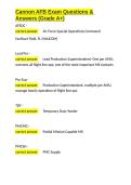 Cannon AFB Exam Questions & Answers &lpar;Grade A&plus;&rpar;&period;docx&NewLine;&NewLine;