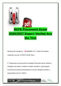 DCFS Placement Exam 2026&sol;2027 &ndash; 24 Questions & Answers &vert; Permanency Goals&comma; Caregivers&comma; Concurrent Planning & Foster Care