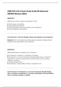 CMN 552 Unit 3 Exam Study Guide&colon; 180 Advanced PMHNP Mastery Q&As