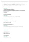 SCRN EXAM WITH QUESTIONS AND ANSWERS WITH COMPLETE &NewLine;SOLUTIONS &vert; 2026&sol;2027 LATEST UPDATE &vert; GRADED A&plus;
