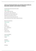 SCRN EXAM WITH QUESTIONS AND ANSWERS WITH COMPLETE &NewLine;SOLUTIONS &vert; 2026&sol;2027 LATEST UPDATE &vert; GRADED A&plus;