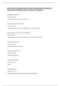 SCRN EXAM WITH QUESTIONS AND ANSWERS WITH COMPLETE &NewLine;SOLUTIONS &vert; 2026&sol;2027 LATEST UPDATE &vert; GRADED A&plus;