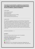 NSG 6020 3P EXAM 2025&sol;2026 &vert; COMPLETE 150 QUESTIONS &NewLine;AND CORRECT DETAILED ANSWERS WITH RATIONALES &vert; &NewLine;SOUTH UNIVERSITY &vert; ALREADY GRADED A&plus; 