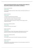 SCRN EXAM WITH QUESTIONS AND ANSWERS WITH COMPLETE &NewLine;SOLUTIONS &vert; 2026&sol;2027 LATEST UPDATE &vert; GRADED A&plus;