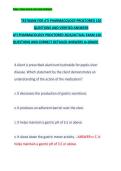 ATI Pharmacology Proctored Exam 120 Questions and Correct Detailed Answers A&plus; Grade &vert; Latest 2025&ndash;2026 Test Bank