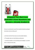 Red Cross Lifeguard Test 2026&sol;2027 &ndash; 60&plus; Questions & Answers &vert; CPR&comma; AED&comma; Water Rescue&comma; First Aid&comma; EAP & Spinal Injuries &vert; American Red Cross