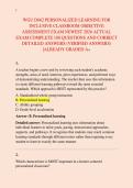 WGU D662 PERSONALIZED LEARNING FOR &NewLine;INCLUSIVE CLASSROOM OBJECTIVE &NewLine;ASSESSMENT EXAM NEWEST 2026 ACTUAL &NewLine;EXAM COMPLETE 100 QUESTIONS AND CORRECT &NewLine;DETAILED ANSWERS &lpar;VERIFIED ANSWERS&rpar; &NewLine;&vert;ALREADY GRADED A&plus;