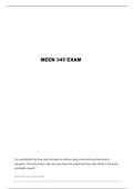 MEEN 345 EXAM II QUESTIONS AND VERIFIED ANSWERS