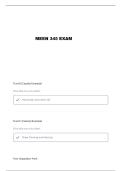 MEEN 345 MIDTERM 1 QUESTIONS AND VERIFIED ANSWERS
