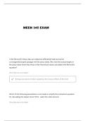 MEEN 345 LAB 1-5 QUESTIONS AND VERIFIED ANSWERS