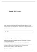 MEEN 345 EXAM 2 QUESTIONS AND VERIFIED ANSWERS