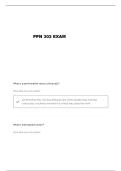 PPN 302 WEEK 3 QUESTIONS AND VERIFIED ANSWERS