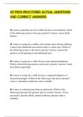 ATI PEDS PROCTORED ACTUAL QUESTIONS AND CORRECT ANSWERS&period;pdf