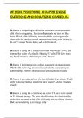 ATI PEDS PROCTORED COMPREHENSIVE QUESTIONS AND SOLUTIONS GRADED A&period;pdf