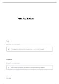 PPN 302 WEEK 11 COMMUNICABLE DISEASES&comma; CONTROL & MANAGEMENT&comma; EPIDEMIOLOGY QUESTIONS AND VERIFIED ANSWERS