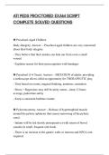 ATI PEDS PROCTORED COMPREHENSIVE QUESTIONS AND SOLUTIONS GRADED A&period;pdf&NewLine;&NewLine;