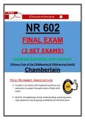 NR 602 Final Exam &lpar;PDF&rpar; &vert; &lpar;2026&rpar; Exam Questions &vert; Primary Care Pediatrics