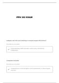 PPN 302 FINAL QUESTIONS AND VERIFIED ANSWERS