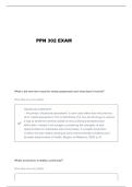 PPN 302 WEEK 7 COMMUNITY ASSESSMENT AND COMMUNITY ENGAGEMENT QUESTIONS AND VERIFIED ANSWERS