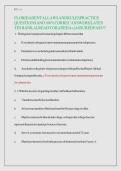 Practice Questions for Florida Dental Laws and Rules Comprehensive Questions and Answers for Florida Dental Law Course and Dental Laws and Regulations Subject
