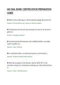 MO BAIL BOND CERTIFICATION PREPARATION&NewLine;GUIDE&NewLine;