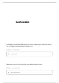 NAVTA STUDY GUIDE QUESTIONS AND VERIFIED ANSWERS&period;&period;