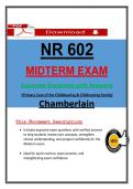 NR 602 Midterm Exam &lpar;PDF&rpar; &vert; &lpar;2026&rpar; Expected Questions &vert; Pediatric Primary Care