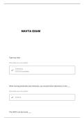 VETERINARY ASSISTANT&comma; NAVTA &lpar;NHIE STUDY GUIDE AND MANUAL&rpar; QUESTIONS AND VERIFIED ANSWERS&period;&period;