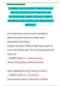 Test Bank for ATLS Pretest Exam &vert; Advanced Trauma Life Support Practice Questions and Answers &vert; Complete Guide &vert; Latest Updated 2025&ndash;2026