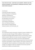CMCA PRACTICE EXAM &ndash; QUESTIONS AND ANSWERS &vert; VERIFIED AND WELL&NewLine;DETAILED ANSWERS &vert; PLUS RATIONALES &vert; DOWNLOAD AND PASS &vert; LATEST&NewLine;EXAM UPDATE 2026&sol;2027