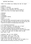 NUR 4445 Exam 5 Review 2026 &vert; Nursing Exam Study Guide&comma; Practice Questions & Answers