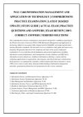 WGU C468 INFORMATION MANAGEMENT AND APPLICATION OF TECHNOLOGY &vert; COMPREHENSIVE PRACTICE EXAMINATION &vert; LATEST 2024&sol;2025 UPDATE &vert; STUDY GUIDE &vert; ACTUAL EXAM &vert; PRACTICE QUESTIONS AND ANSWERS &vert; EXAM REVIEW &vert; 100&percnt; CORRECT ANSWERS &vert; VERIFIED SOLUTIONS