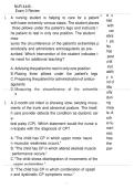 NUR 4445 Exam 3 Review 2026 &vert; Nursing Exam Study Guide&comma; Practice Questions & Answers