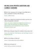 MS BAIL EXAM UPDATED QUESTIONS AND&NewLine;CORRECT ANSWERS&NewLine;