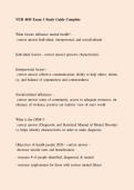 NUR 4445 Complete Package &vert; Nursing Exams&comma; Study Guides & Practice Questions