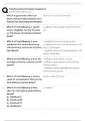 PassAssured Orientation Exam Prep &sol; Pharmacy Technician Study Guide &sol; Score 100&percnt; &sol; 2025-2026 Update