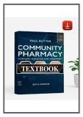 Community Pharmacy Symptoms&comma;diagnosis And Treatment Sixth Edition 