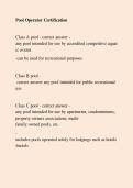 Pool Operator Certification Practice Questions &vert; CPO Exam Prep & Study Guide