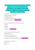 CMCA PRACTICE EXAM QUESTIONS NEWEST 2026-2027 ACTUAL EXAM COMPLETE QUESTIONS AND CORRECT DETAILED ANSWERS &lpar;VERIFIED ANSWERS&rpar; ALREADY GRADED A&plus; BRAND NEW&excl;&excl;