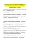 Professional Military Knowledge Eligibility Exam &lpar;E-4&rpar; Seamanship Exam with all Correct & 100&percnt; Verified Answers &vert;Already Graded A&plus;