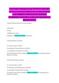 Food Safety Manager Exam NEWEST 2026-2027 ACTUAL EXAM COMPLETE 225 QUESTIONS AND CORRECT DETAILED ANSWERS &lpar;VERIFIED ANSWERS&rpar; ALREADY GRADED A&plus; BRAND NEW&excl;&excl;