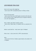Auto Mechanic Final Exam &vert; Automotive Technology Practice Questions & Study Guide