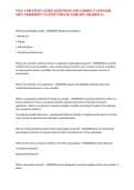 WGU C180 STUDY GUIDE QUESTIONS AND CORRECT ANSWERS 100&percnt; VERIFIED&excl;&excl;&excl;&excl; LATEST UPDATE ALREADY GRADED A&plus;